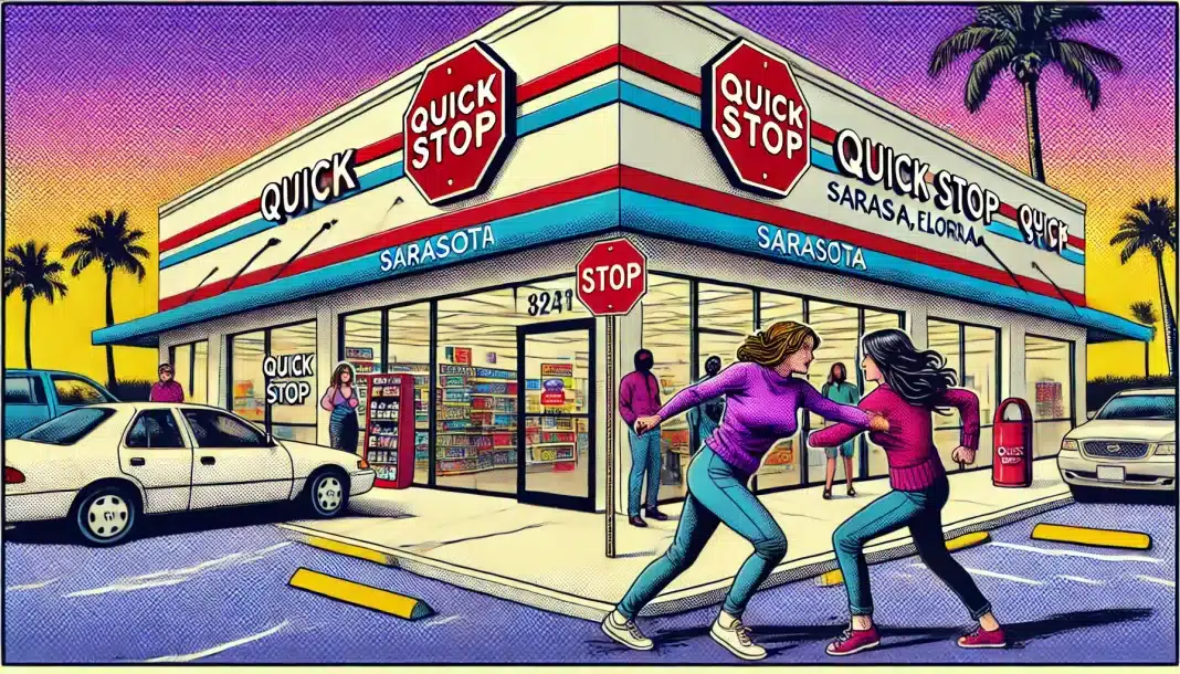 Woman Assaulted Outside Sarasota Quick Stop After Denying Entry to Suspect